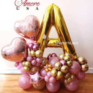 Initial Letter Balloon Bouquet