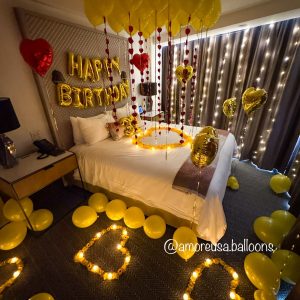 ROMANTIC BIRTHDAY Room Decor